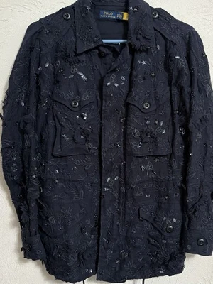 Chaqueta de repuesto adornada Polo Ralph LaurenXS Bordado de Mujer con Cuentas Bordados Foto 1 de 4