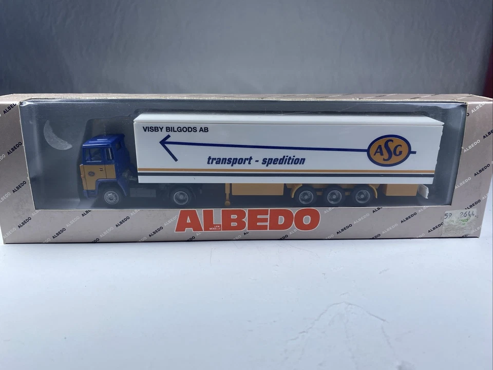T33 ALBEDO 1:87 H0 LKW SCANIA 111  kurzes Fh  ASG Nr 111121 Schweden  - Bild 1 von 4