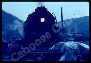 Cass Scenic Railroad Reading 2102 4-8-4 Cass WV 5-30-70 35mm Slide (6612) - Picture 1 of 3