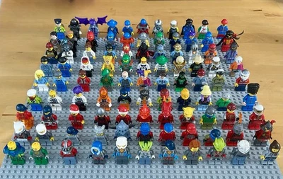 XXL LEGO Minifiguren Konvolut - 100 Figuren - verschiedene Themen - Bild 1 von 4