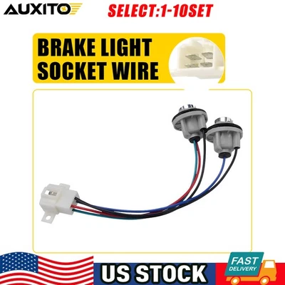 Brake Light Socket & Wire Harness For Subaru Outback 2000-04 Legacy Wagon 2-10X - Imagem 1 de 4