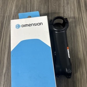 Dimension Threadless Stem 31.8 Bar Clamp Black  110mm 6d #Y3 - Picture 1 of 2