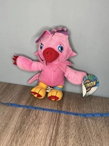 Vintage 1999 Digimon Biyomon Plush – Play by Play Pink Digi Pals Soft Toy - Picture 1 of 8