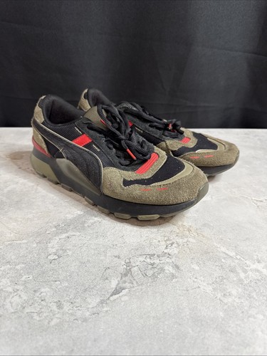 Scarpe casual Puma Rs 2.0 Tipoff stringate uomo verdi sneakers taglia 8 5 Bt60