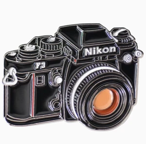 Photographer Gift Film Camera Metal Classic Lapel Pin Badge Brooch of Nikon F3 - Picture 1 of 6