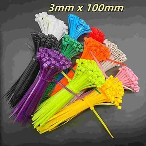 Cable Ties Nylon Extra Strong Zip Wraps Long Thick Heavy Duty Cable Zip Tie - Picture 1 of 11