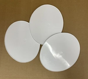 SCHWARZ Kunststoff Ovale Classic Motocross Scrambles Pre 65 Straßenrennen Twinshock - Bild 1 von 1