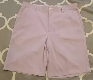 FootJoy FJ Golf Shorts Mens 36 Lavender Purple Chino Flat Front Casual - Picture 1 of 20