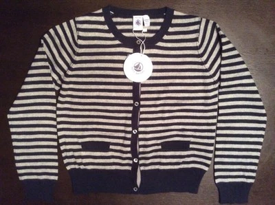 Cárdigan Petit Bateau niñas talla 10 años Foto 1 de 3