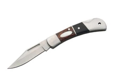 RITE EDGE Beautiful Lock Back Knife - Fancy Wood Handle - FAST SHIPPING! - NEW