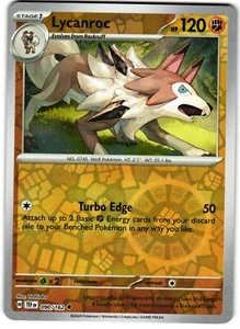 Lycanroc Reverse Holo 90/162 Pokemon SV: Temporal Forces - Picture 1 of 3