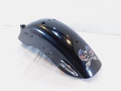 Cubierta de rueda trasera negra guardabarros guardabarros Honda Magna 750 VF750 VF750C VF750CD Foto 1 de 4