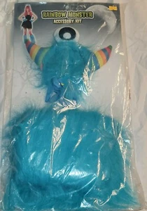 Rainbow Monster Accessory Accessories Halloween Costume Headband Gloves Leggings - Picture 1 of 8