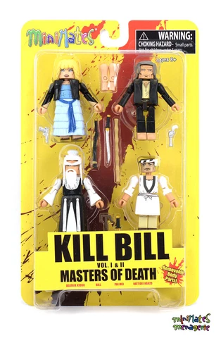 Kill Bill Minimates Masters of Death Box Set Cover