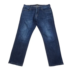 Lucky Brand 221 Straight Herren Jeans Gr. 38x30 Blau Stretch Denim Wide Leg Y2K - Bild 1 von 19