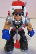 Fisher Price-Rescue Heroes-Matt Medic-6"-Backpack/Stretcher-2000