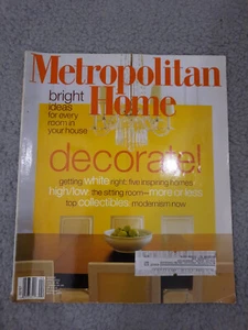Metropolitan Home Magazine, March / April 2002: Ideas for Rooms, Decorate! - Picture 1 of 2
