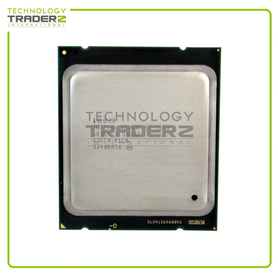 LOT OF 4 SR0KR Intel Xeon E5-2640 6-Core 2.5GHz 15MB 95W Processor Pulled - Image 1 of 1