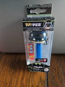 Funko Pop Pez Dispenser ONLY AT GAME STOP BATMAN (BLUE STEM) - Picture 1 of 1