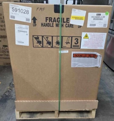 Centro de bebidas Perlick HC24BB-4-3R 24" dobradiça direita balcão - Aço inoxidável - Imagem 1 de 2