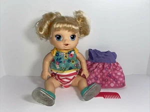 Baby Alive Doll with Comb and Extra Dress - Picture 1 of 12