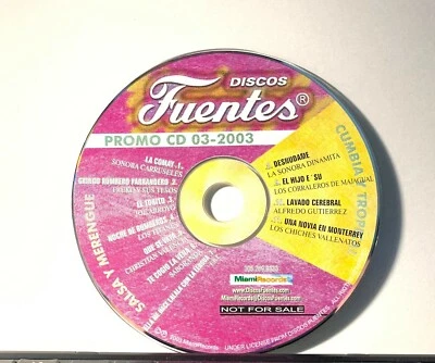 Various ‎– Disco Fuentes Promo CD 03-2003 (CD, Compilation, Promo)   - Image 1 of 3