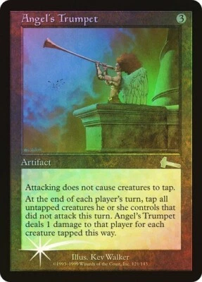 Urza's Legacy  MTG  FOIL  Angel's Trumpet  Magic - Image 1 of 2