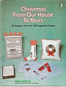 Christmas From Our House to Yours 26 Designs 100 Projects Pattern Booklets 18 Pg - Picture 1 of 4