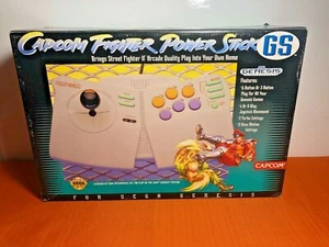 Capcom Fighter Power Stick GS Sega Genesis Arcade Pad TESTED WORKS ULTRA RARE - Picture 1 of 10