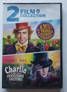 Charlie & The Chocolate Factory + Willy Wonka & The Chocolate Factory [New DVD]