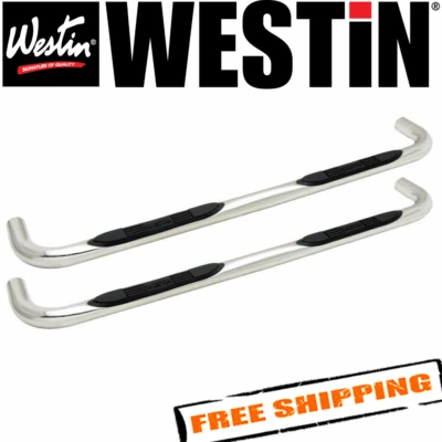 Westin 23-1330 E-Series 3" Nerf Step Bars for 1999-2016 Ford F250-F550 Foto 1 de 4