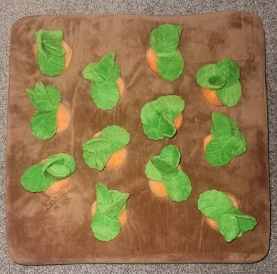 HARVEST HAPPINESS CARROT FARM INTERACTIVE BURROW DOG TOY - Image 1 of 3