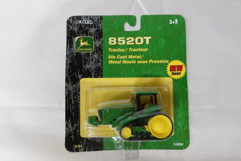 ERTL 15224 JOHN DEERE 8520T TRACTOR 1 64 SCALE N.I.B.