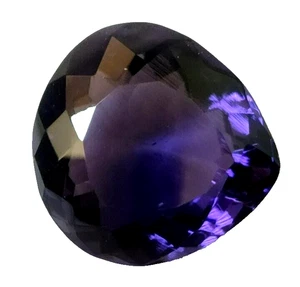 AAA+ Large Violet Amethyst 79.7 Ct. Pear Cut Loose Gemstone Gift for Pendant/Her - Picture 1 of 6