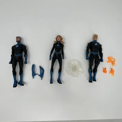 Лот из 3 легенд Marvel Mr. Фантастическая Невидимая Женщина Человеческий Факел Волна Скрулла - Изображение 1 из 4