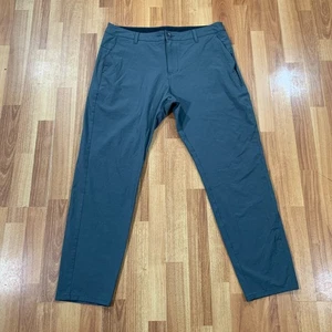 Vuori Everything Chino Pants Mens 34x29 Gray Lightweight Stretch Casual - Picture 1 of 9