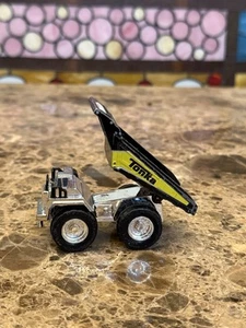2012 Hasbro Funrise TONKA Dump Truck #06411 Yellow Die-Cast Toy Mini 1:64 - Picture 1 of 8