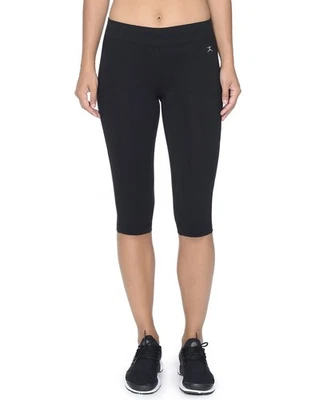 Legging capri para mujer, negro, L Foto 1 de 3