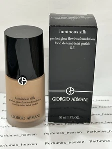 Giorgio Armani 1 OZ Base Seda Luminosa Color 5.5 Mediana/Melocotón Con Caja - Imagen 1 de 2