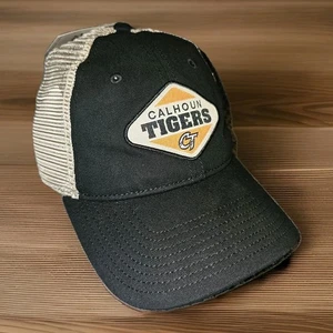 Calhoun Tigers High School Varsity Football Hat The Game CT Logo Trucker Snapbac - Picture 1 of 12