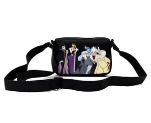 Disney Villains Glitter Crossbody Park Bag  NWT - Picture 1 of 7