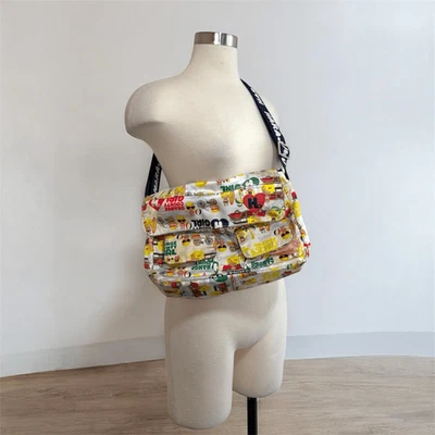 Bolso Bandolera Harajuku Lovers Blanco Gwen Stefani Lona De Colección Y2K Foto 1 de 4