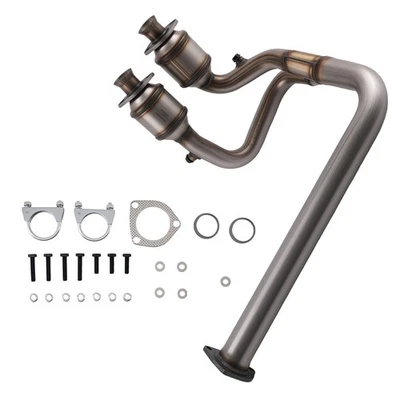 Convertidor catalítico de tubo en Y delantero para Jeep Wrangler deportivo utilitario 4,0 L 2000 Foto 1 de 4
