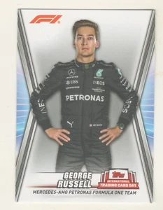 2023 Topps International Trading Card Day #NTCD-F5 GEORGE RUSSELL Mercedes - AMG - Imagen 1 de 2