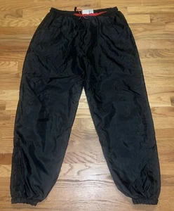 Vintage 90s Marlboro Unlimited Fleece Lined Nylon Windbreaker Snow Pants Men XL - Bild 1 von 10