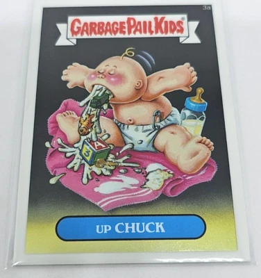 GPK Card Garbage Pail Kids Up Chuck #3a 2013 Chrome Series 1 GPK - Image 1 of 4