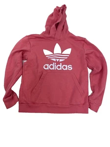 Adidas Rose Pink Hoodie Kids Girls Youth Size M - Picture 1 of 11