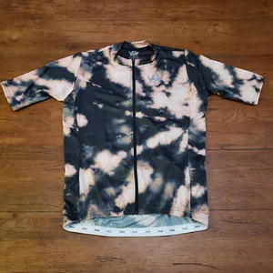 Zoot Mens XL Recon Cycling Jersey Bleached Tye Dye Stretch Soft - Picture 1 of 10