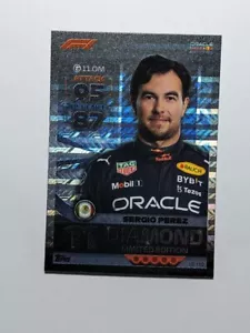2022 Topps Turbo Attax Formula 1 Limited Edition Sergio Perez #LE 11D Diamond F1 - Picture 1 of 2