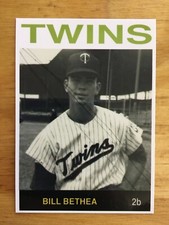 1964 Topps Bill Bethea Rookie Custom Cards That Never Were